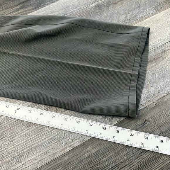 Travis Mathew Pinstripe Gray White Mens‎ 38 Chino Stretch Performance Golf Pants - Picture 7 of 11